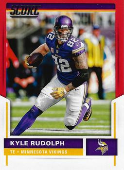 2017 Score - Red #117 Kyle Rudolph Front