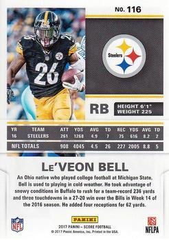 2017 Score - Red Zone #116 Le'Veon Bell Back