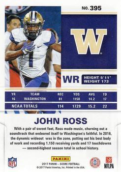 2017 Score - Red Zone #395 John Ross Back