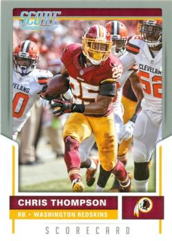 2017 Score - Scorecard #88 Chris Thompson Front