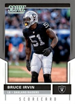 2017 Score - Scorecard #94 Bruce Irvin Front
