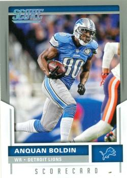 2017 Score - Scorecard #149 Anquan Boldin Front
