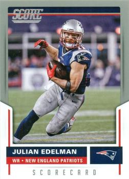 2017 Score - Scorecard #161 Julian Edelman Front