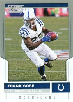 2017 Score - Scorecard #174 Frank Gore Front