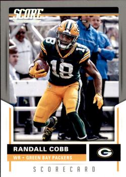2017 Score - Scorecard #262 Randall Cobb Front
