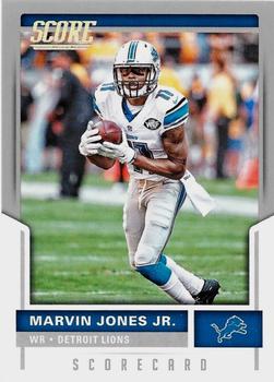 2017 Score - Scorecard #270 Marvin Jones Jr. Front