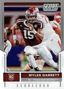 2017 Score - Scorecard #337 Myles Garrett Front