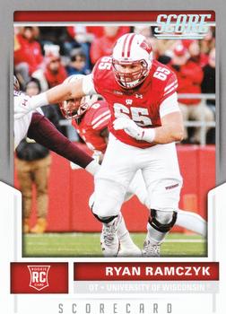 2017 Score - Scorecard #421 Ryan Ramczyk Front