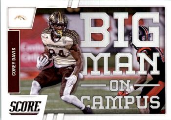 2017 Score - Big Man on Campus #14 Corey Davis Front