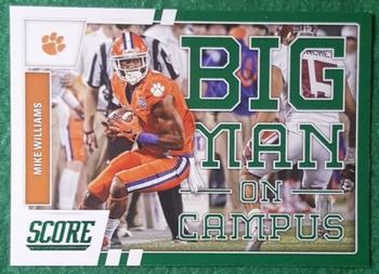 2017 Score - Big Man on Campus Green #12 Mike Williams Front