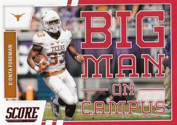 2017 Score - Big Man on Campus Red #11 D'onta Foreman Front