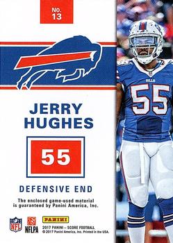 2017 Score - Defenders #13 Jerry Hughes Back