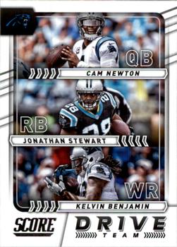 2017 Score - Drive Team #4 Jonathan Stewart / Cam Newton / Kelvin Benjamin Front