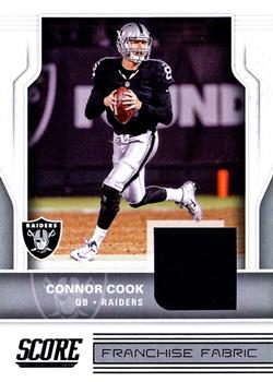 2017 Score - Franchise Fabric #2 Connor Cook Front