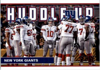 2017 Score - Huddle Up #7 New York Giants Front