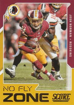 2017 Score - No Fly Zone Gold #1 Josh Norman Front