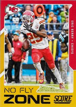 2017 Score - No Fly Zone Gold #12 Eric Berry Front