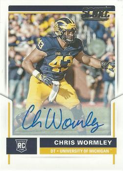 2017 Score - Rookie Autographs #352 Chris Wormley Front