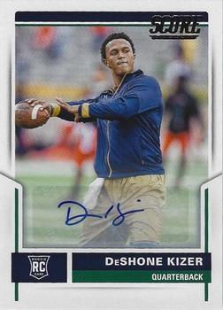 2017 Score - Rookie Autographs #381 DeShone Kizer Front