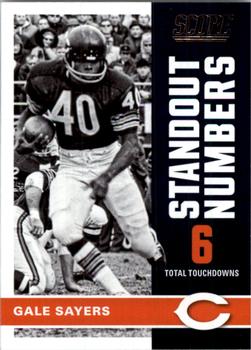 2017 Score - Standout Numbers #12 Gale Sayers Front