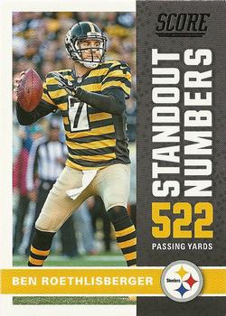 2017 Score - Standout Numbers #13 Ben Roethlisberger Front