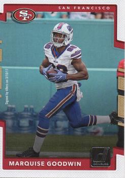 2017 Donruss #108 Marquise Goodwin Front