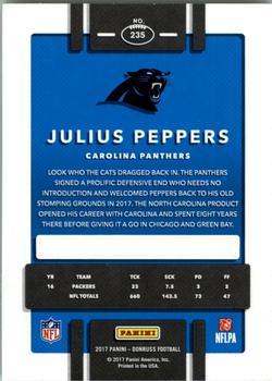 2017 Donruss #235 Julius Peppers Back