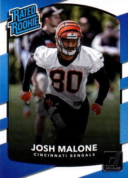 2017 Donruss #321 Josh Malone Front