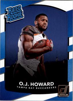 2017 Donruss #342 O.J. Howard Front