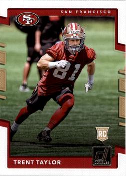 2017 Donruss #375 Trent Taylor Front