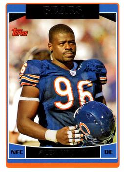 2006 Topps Chicago Bears #CHI4 Alex Brown Front