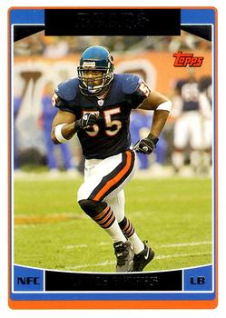 2006 Topps Chicago Bears #CHI5 Lance Briggs Front