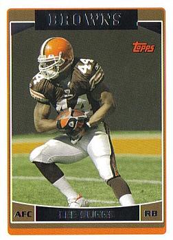 2006 Topps Cleveland Browns #CLE1 Lee Suggs Front
