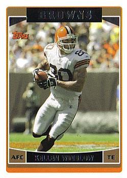 2006 Topps Cleveland Browns #CLE8 Kellen Winslow Front