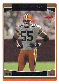 2006 Topps Cleveland Browns #CLE9 Willie McGinest Front