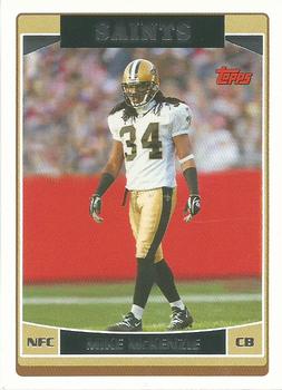 2006 Topps New Orleans Saints #NO6 Mike McKenzie Front