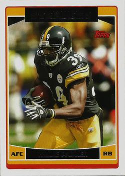2006 Topps Pittsburgh Steelers #PIT2 Willie Parker Front