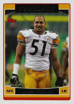 2006 Topps Pittsburgh Steelers #PIT7 James Farrior Front
