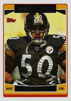 2006 Topps Pittsburgh Steelers #PIT10 Larry Foote Front