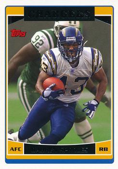 2006 Topps San Diego Chargers #SD6 Darren Sproles Front