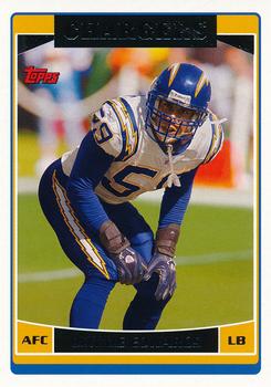 2006 Topps San Diego Chargers #SD7 Donnie Edwards Front