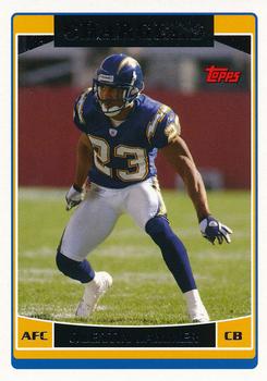 2006 Topps San Diego Chargers #SD10 Quentin Jammer Front