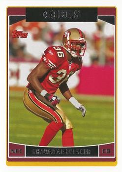 2006 Topps San Francisco 49ers #SF6 Shawntae Spencer Front