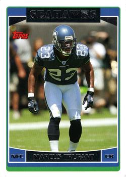 2006 Topps Seattle Seahawks #SEA9 Marcus Trufant Front