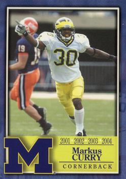 2002 TK Legacy Michigan Wolverines #L106 Markus Curry Front