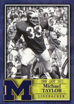 2002 TK Legacy Michigan Wolverines #L133 Michael Taylor Front
