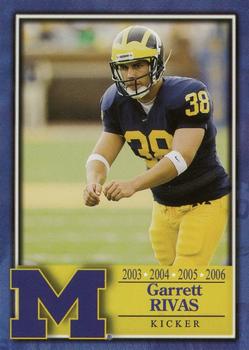 2002 TK Legacy Michigan Wolverines #L142 Garrett Rivas Front