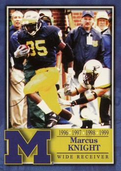 2002 TK Legacy Michigan Wolverines #L147 Marcus Knight Front