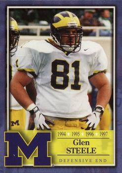 2002 TK Legacy Michigan Wolverines #L174 Glen Steele Front