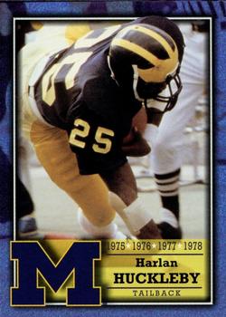 2002 TK Legacy Michigan Wolverines #L26 Harlan Huckleby Front